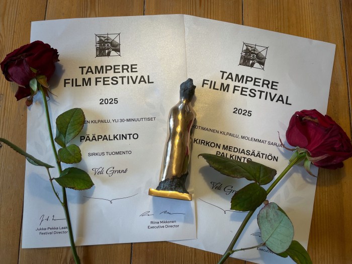 Tampere International Film Festival 2025, Main Prize, Veli Granö